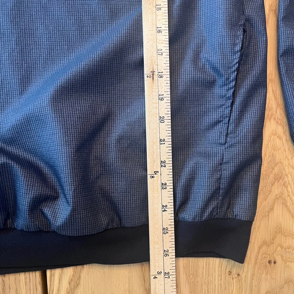 Forrester's Performance Windbreaker Pullover Mens Size M Navy Blue Gorpcore